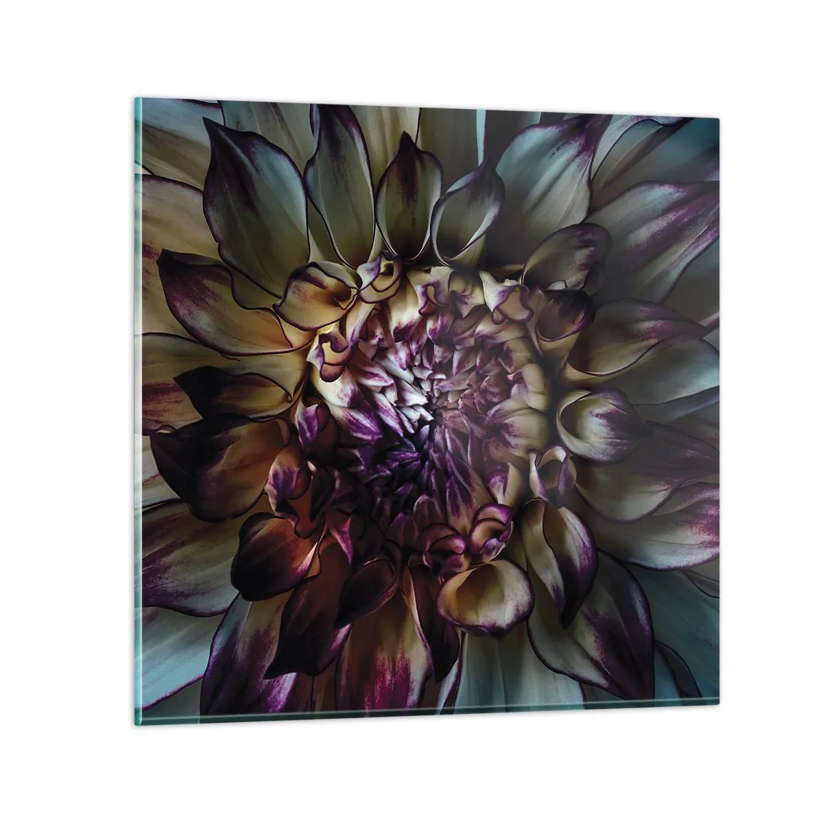 Tablou pe sticlă - Înflorirea tinereții - 30x30 cm