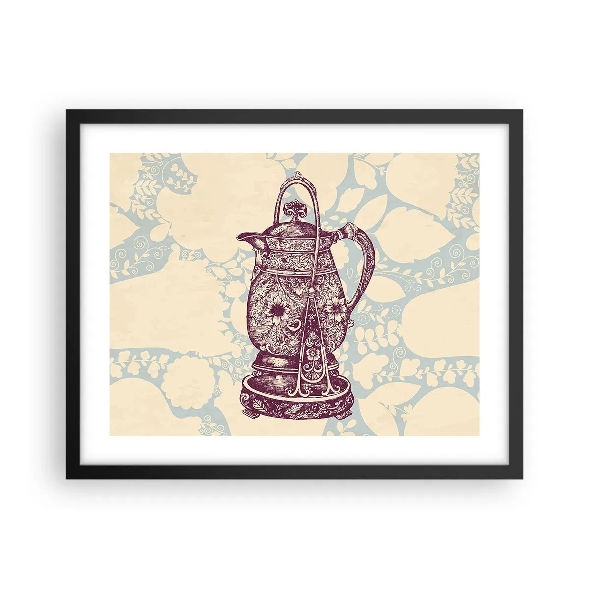 Poster în ramă neagră - Frumusețea vieții de zi cu zi - 50x40 cm