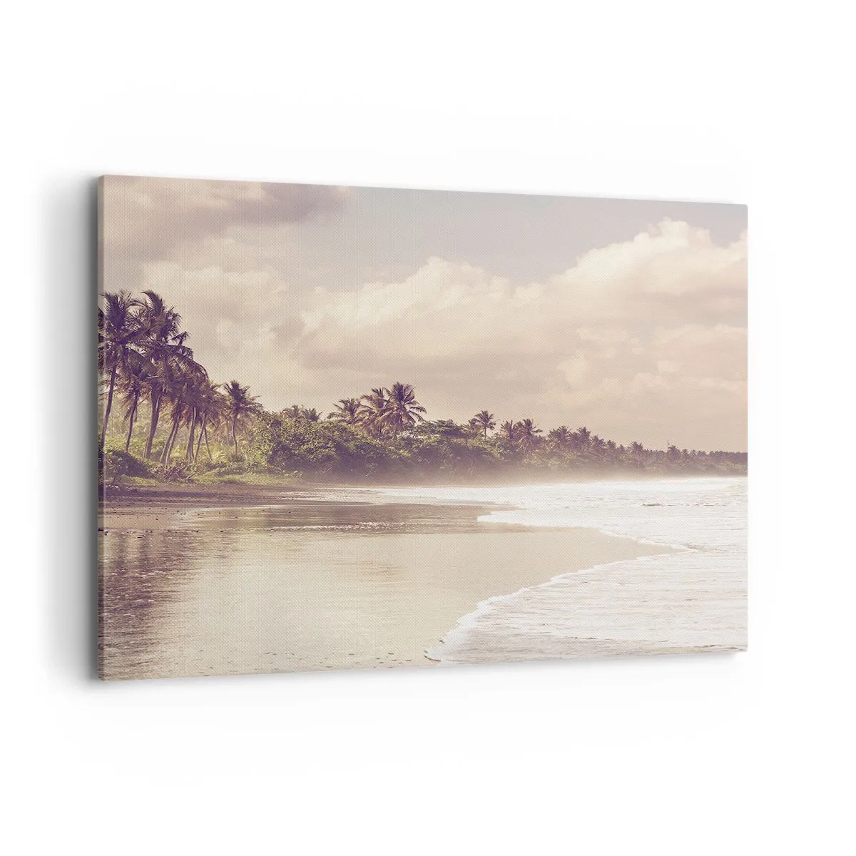 Tablou pe pânză - Mângâind valurile - 100x70 cm