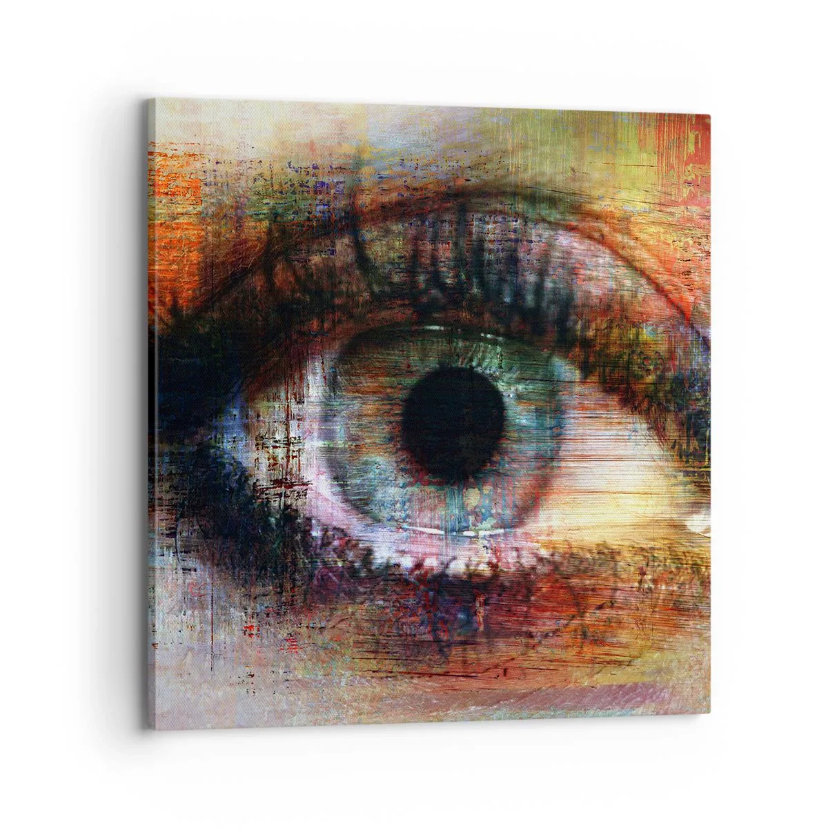 Tablou pe pânză - Poți privi în suflet - 70x70 cm