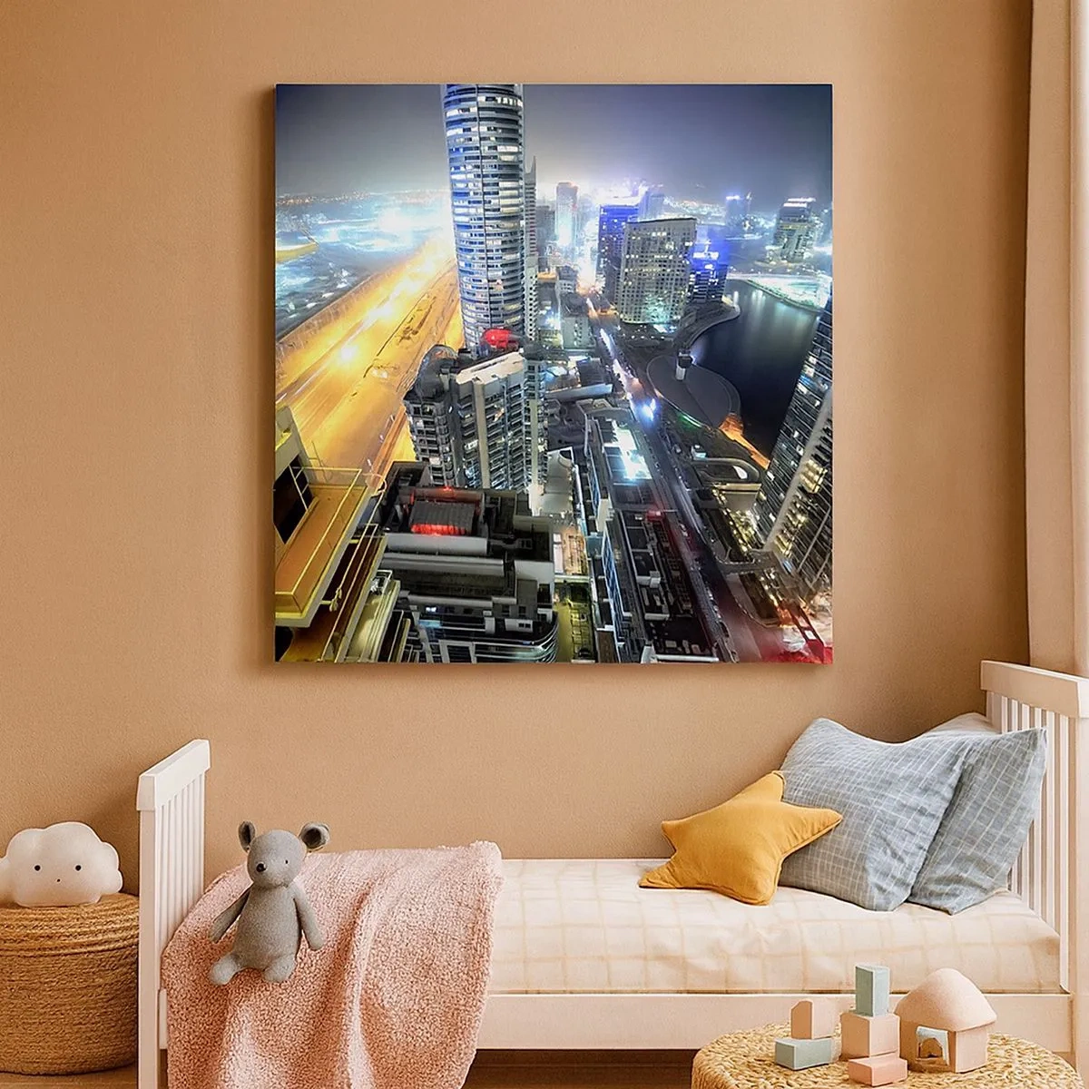 Tablou pe pânză - Un miracol în deșert - 30x30 cm