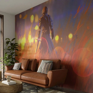 Tapet Standard Eco - Cavalerul greșit - Abstracția, Fantezie, Războinic - 300x210 cm