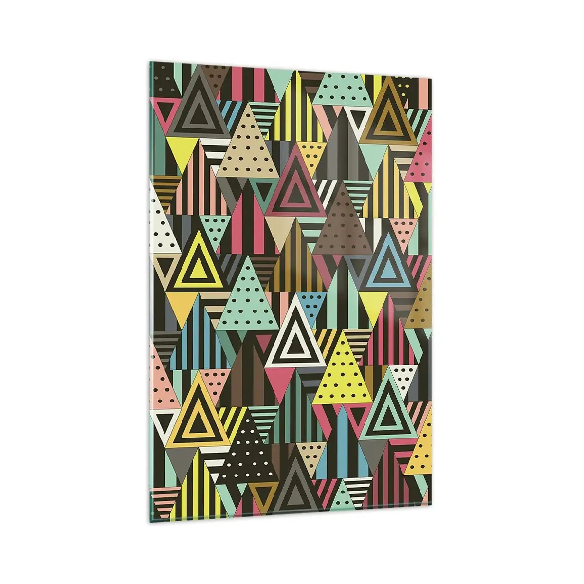 Tablou pe sticlă - În ritm de trei - 80x120 cm