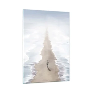 Tablou pe sticlă - Un viitor luminos - 50x70 cm