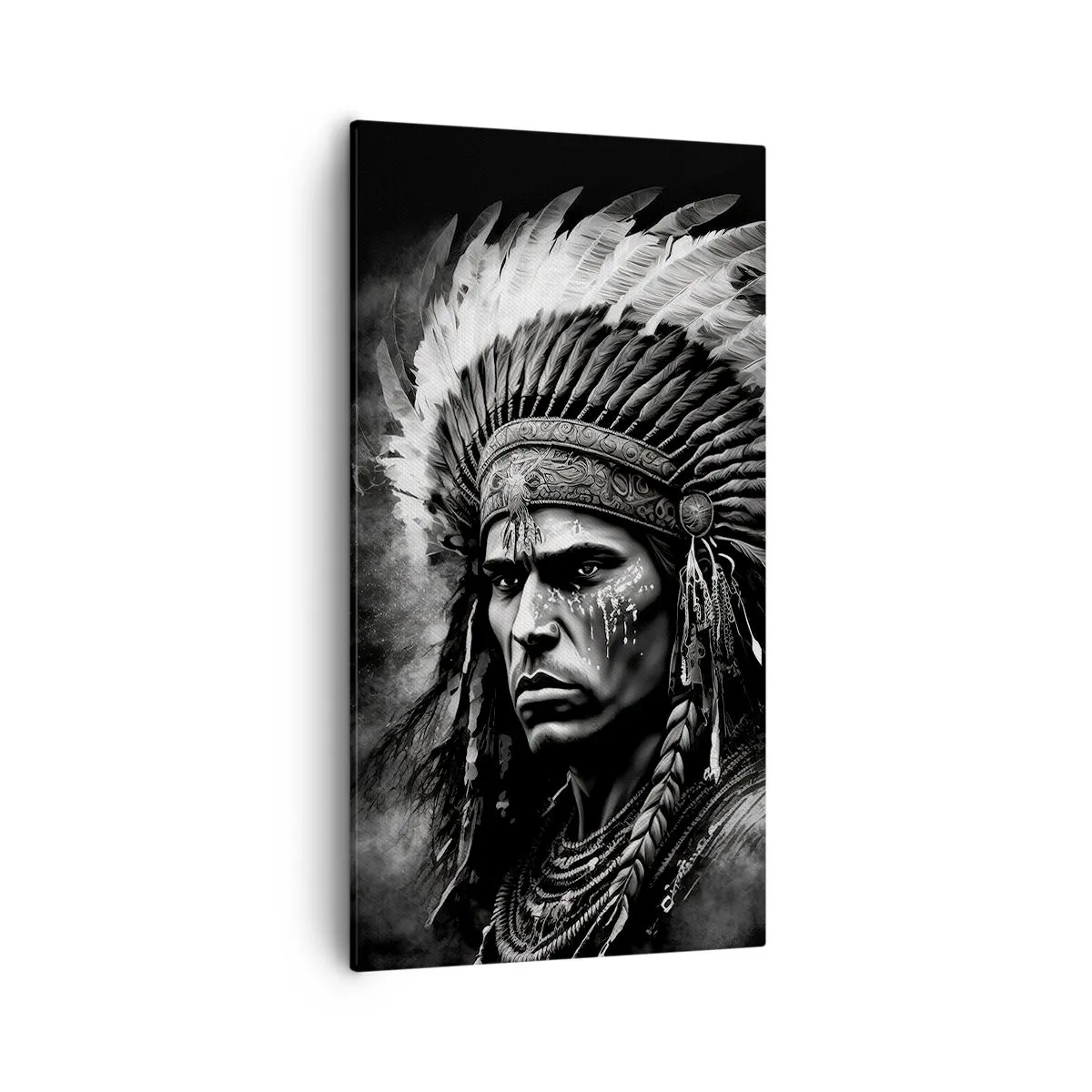 Tablou pe pânză - Conducător și luptător - 55x100 cm