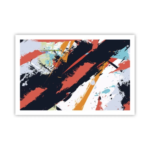 Poster - Compoziție dinamică - 91x61 cm