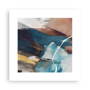 Poster - Cu fler și energie - 30x30 cm