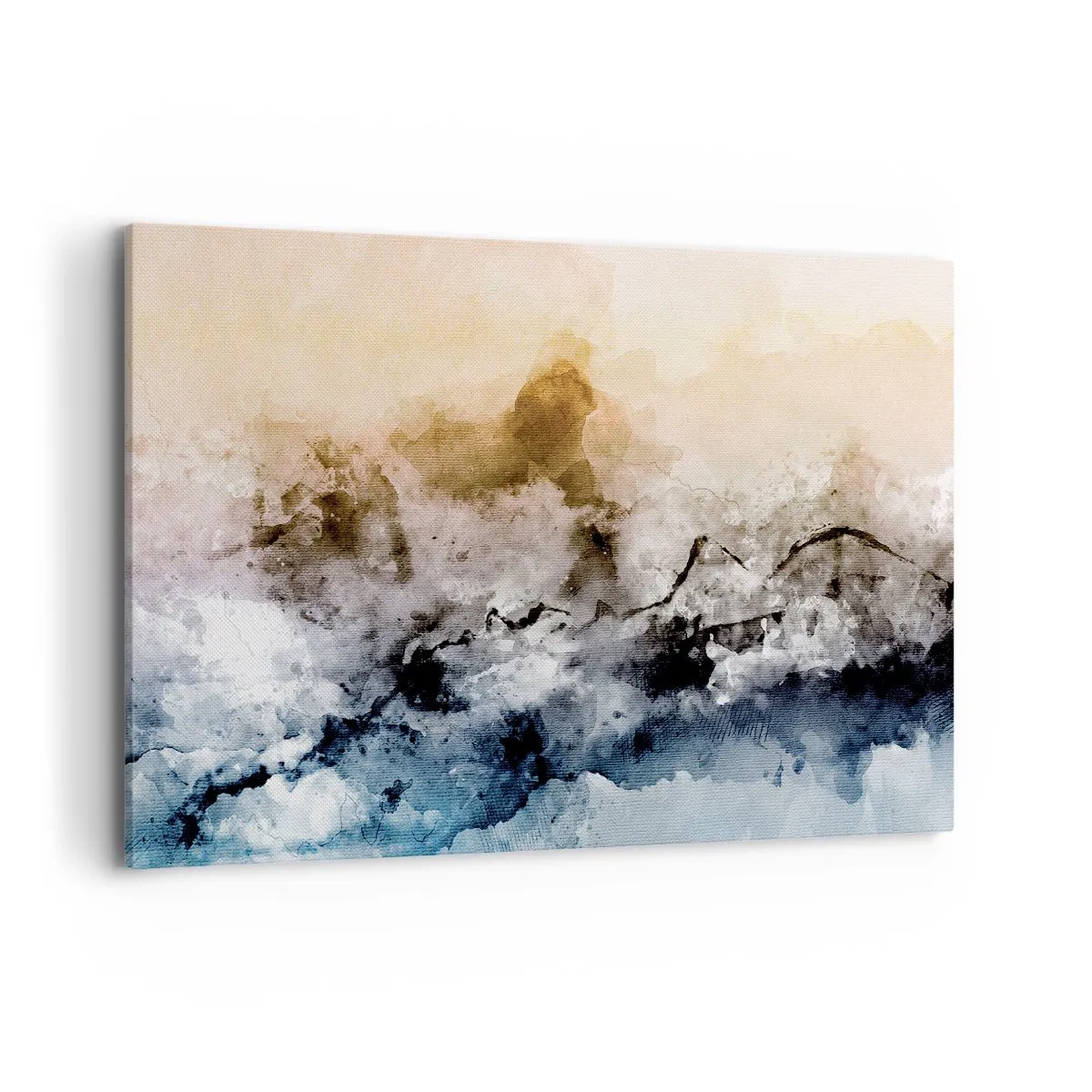 Tablou pe pânză - Scufundate într-un vârtej de ceață - 100x70 cm