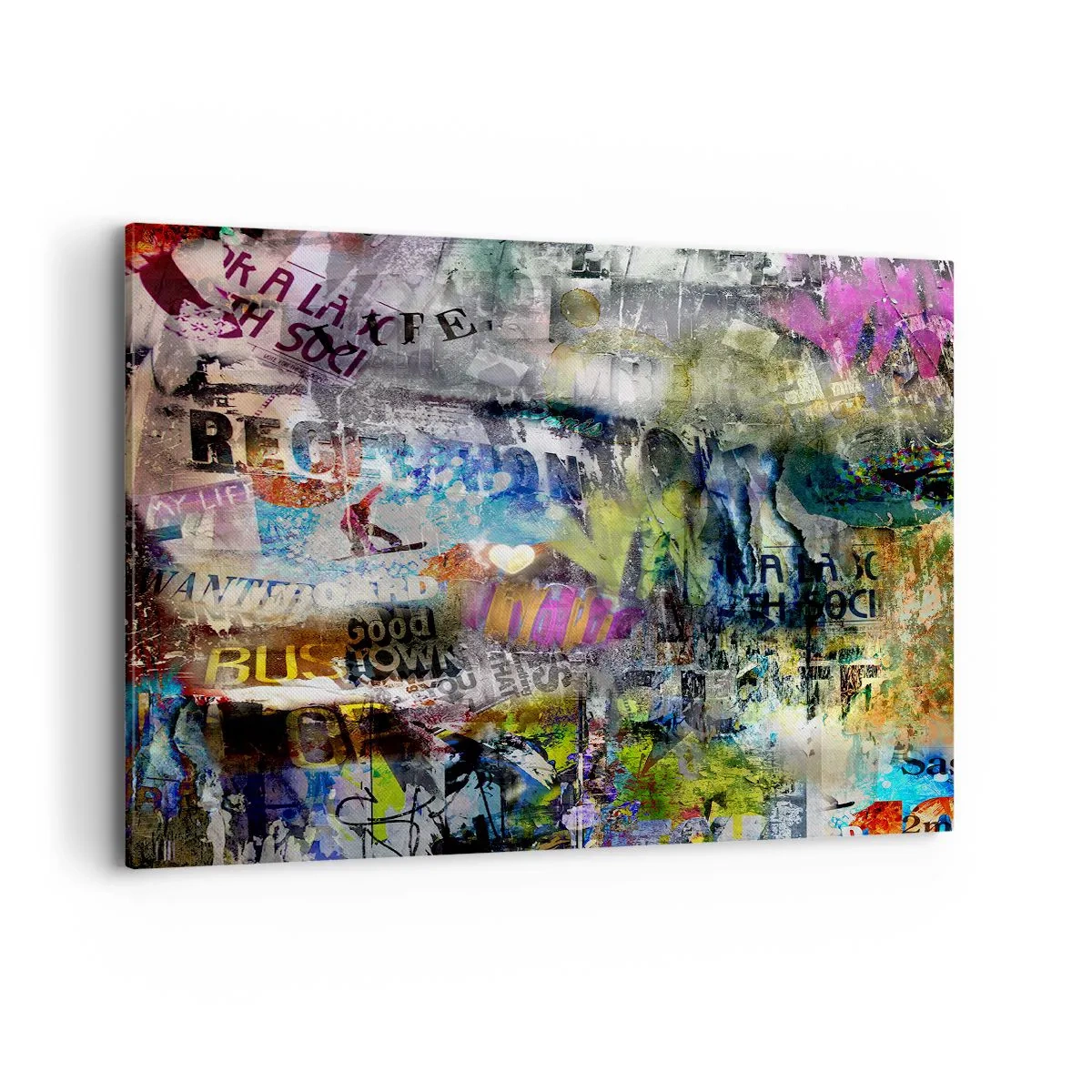 Tablou pe pânză - Colaj de amintiri - 120x80 cm