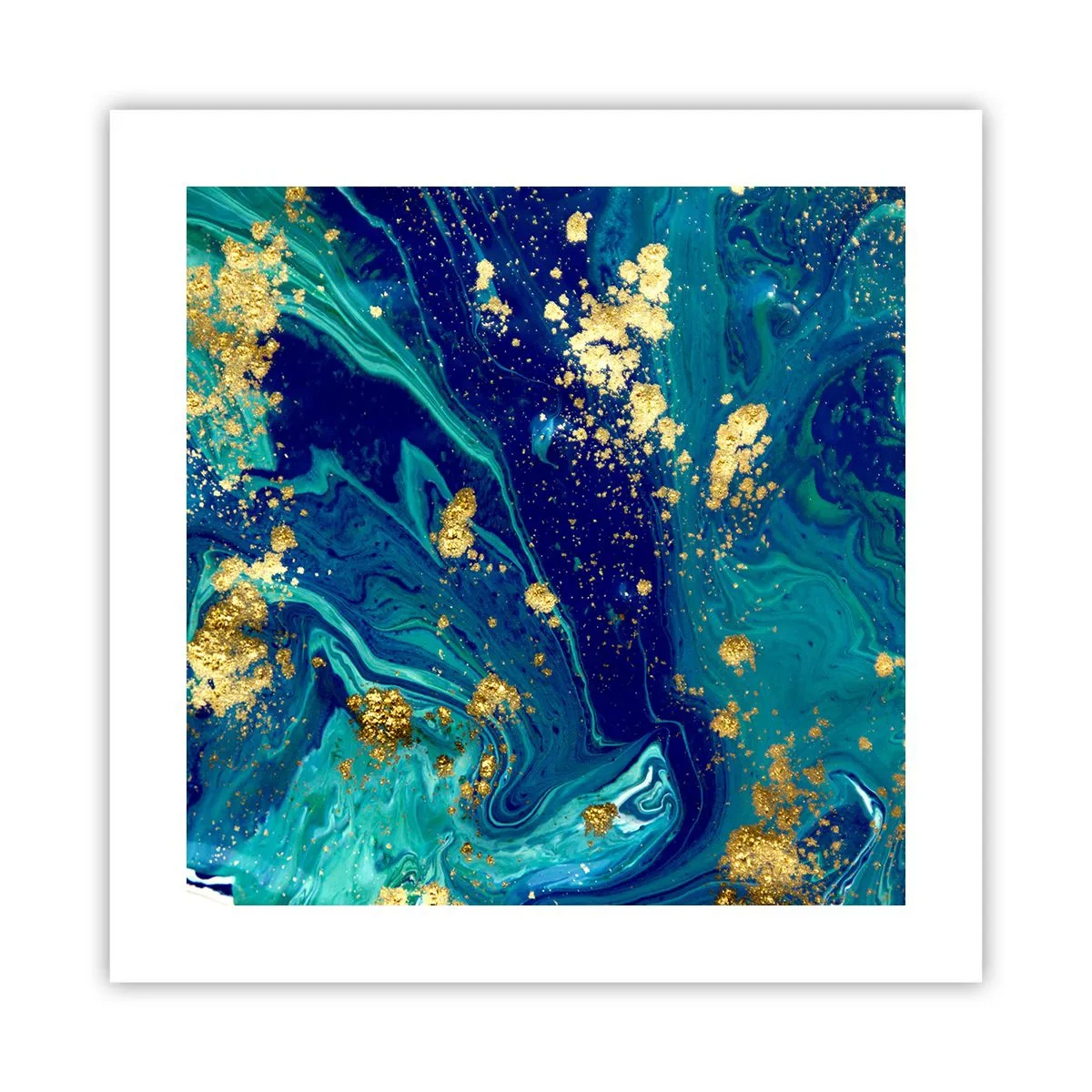 Poster - Petale de soare  - 40x40 cm