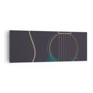 Tablou pe pânză - O clipă înainte de a suna - 140x50 cm