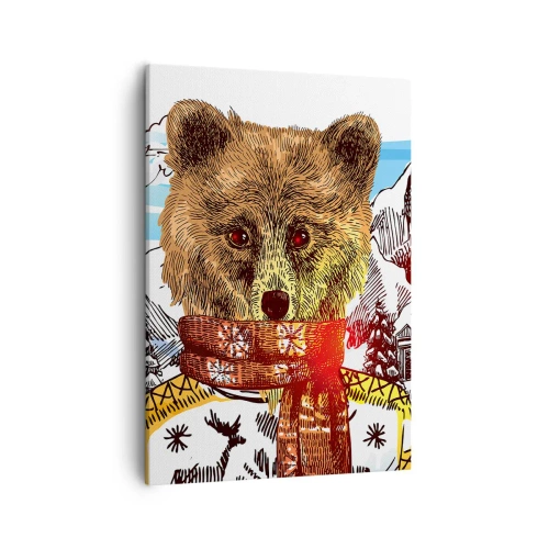 Tablou pe pânză - Coliba ursului - 50x70 cm