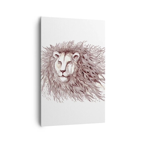 Tablou pe pânză - Împăratul flamboaiant - 80x120 cm