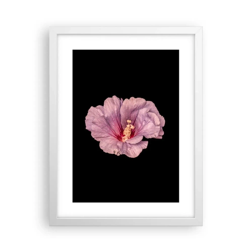 Poster în ramă albă - Direct la inimă - 30x40 cm