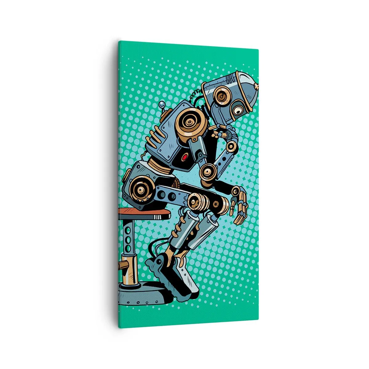 Tablou pe pânză - Peste esența ființei - 55x100 cm