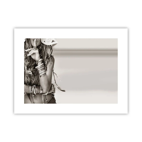 Poster - Ca o fată - 40x30 cm