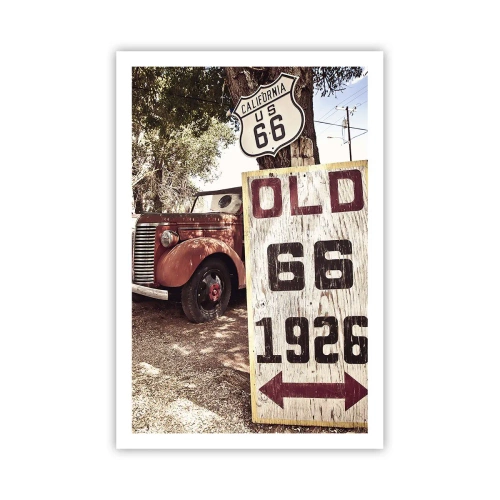 Poster - O legendă provincială americană - 61x91 cm