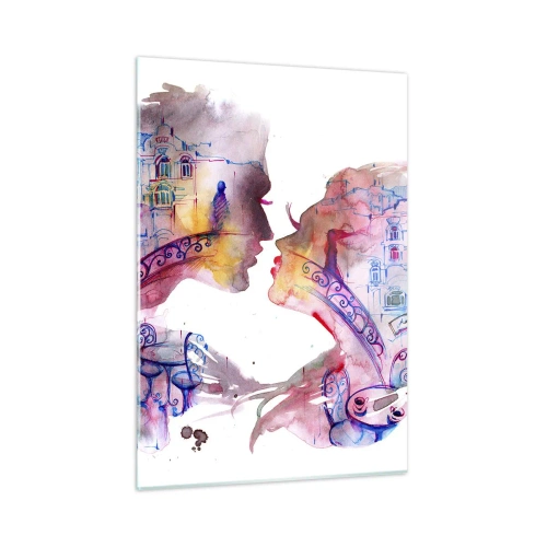 Tablou pe sticlă - Podul secret al suspinelor - 50x70 cm