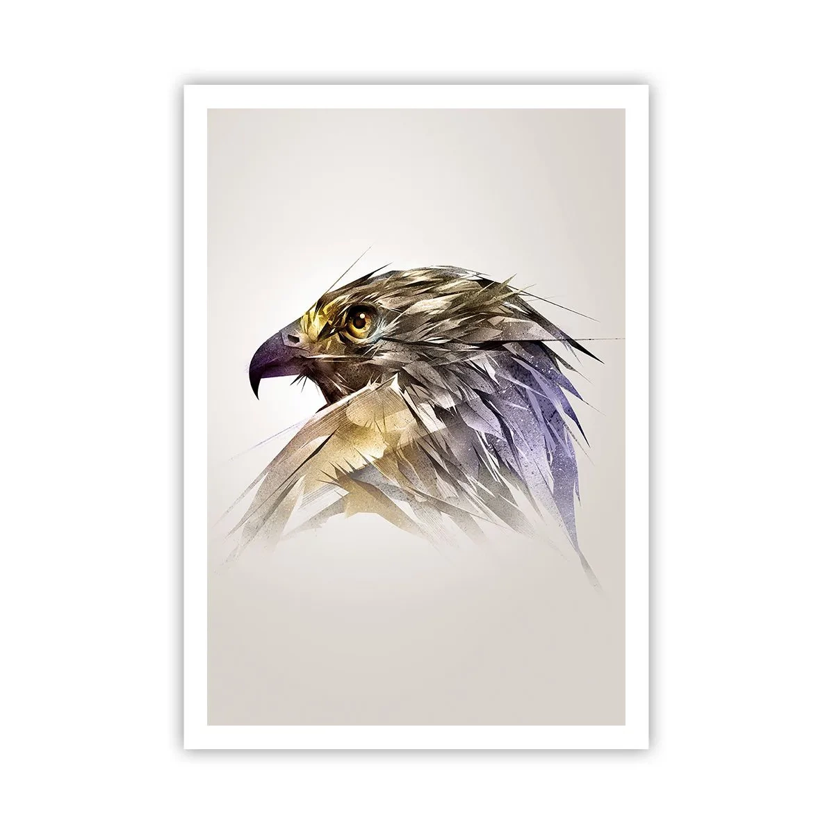 Poster - Portretul unui războinic - 70x100 cm