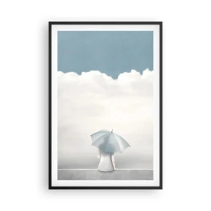 Poster în ramă neagră - La limita dintre realitate și vise - 61x91 cm
