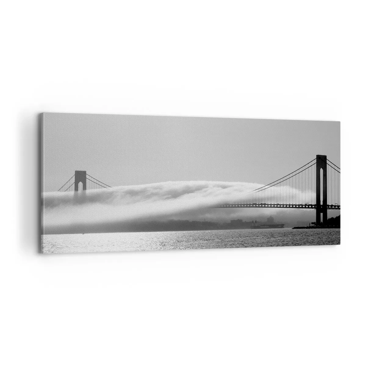 Tablou pe pânză - Să trecem prin Golden Gate - 100x40 cm