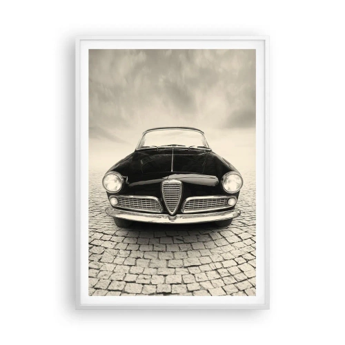 Poster în ramă albă - Și cum să nu mă iubești? - 70x100 cm