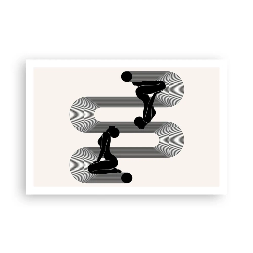 Poster - Simetrie senzuală - 91x61 cm