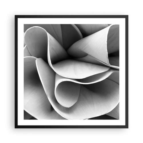 Poster în ramă neagră - Se întâmplă în spațiu - 60x60 cm