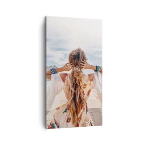 Tablou pe pânză - Pe drumul spre fericire - 45x80 cm