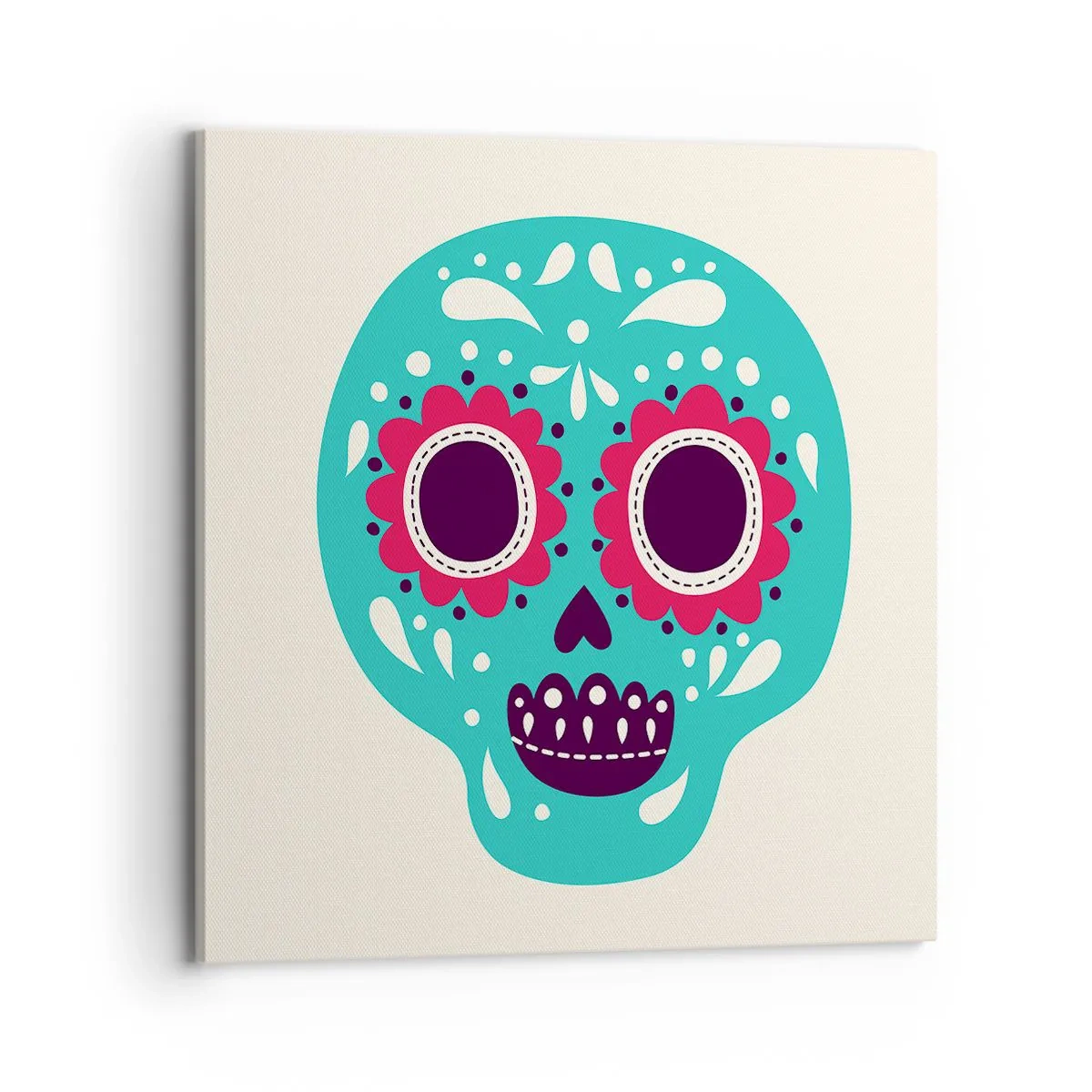 Tablou pe pânză - Viața - distracție până la moarte - 70x70 cm