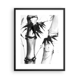 Poster în ramă neagră - Primul-plan al Orientului - 40x50 cm