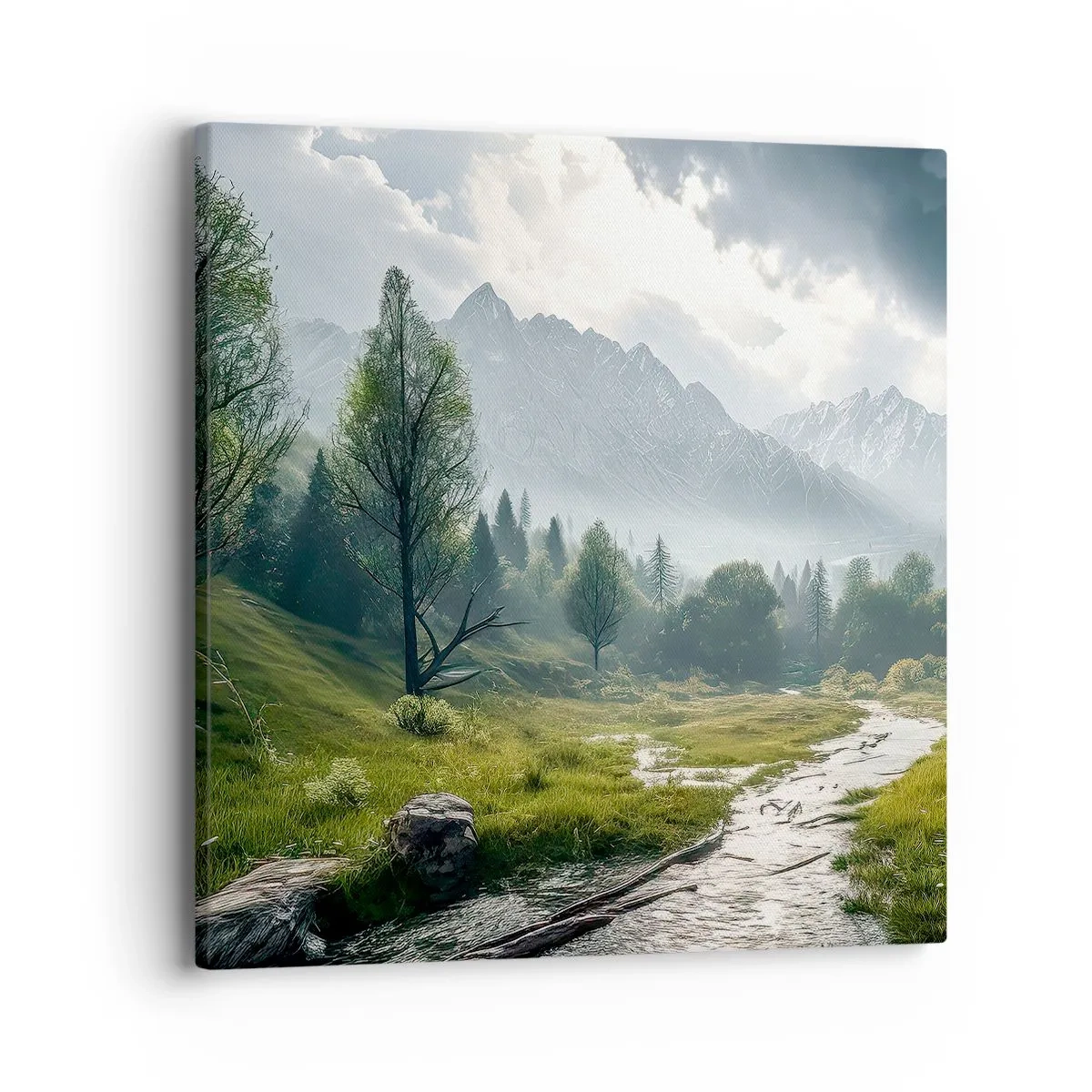 Tablou pe pânză - Până acolo și înapoi - 40x40 cm