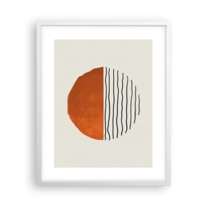 Poster în ramă albă - În stil japonez - 40x50 cm