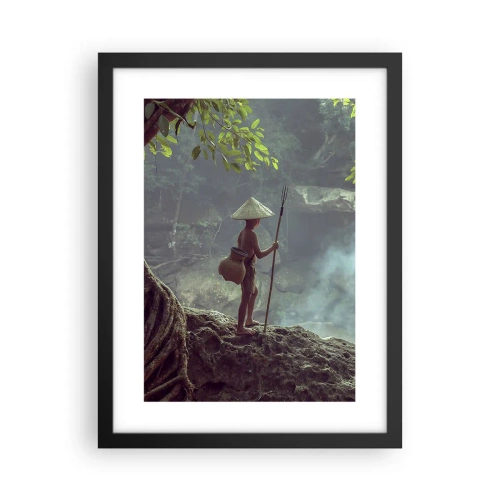 Poster în ramă neagră - Prietenul naturii - 30x40 cm