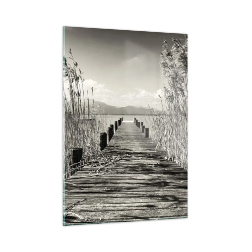 Tablou pe sticlă - În intimitatea ierburilor - 50x70 cm