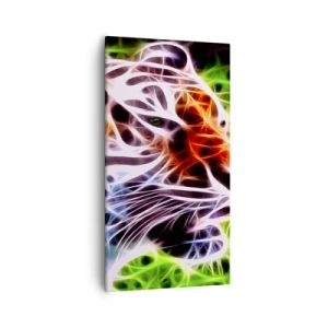 Tablou pe pânză - Aură amenințătoare - 55x100 cm