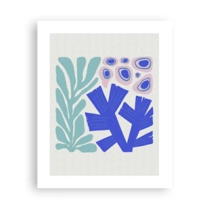 Poster - Grădină subacvatică - 40x50 cm