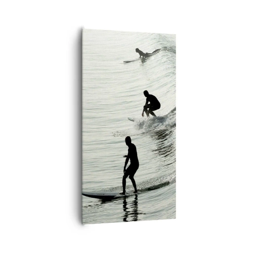 Tablou pe pânză - Pentru a întâmpina valul - 65x120 cm