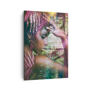 Tablou pe pânză - Mama Natură în junglă - 50x70 cm