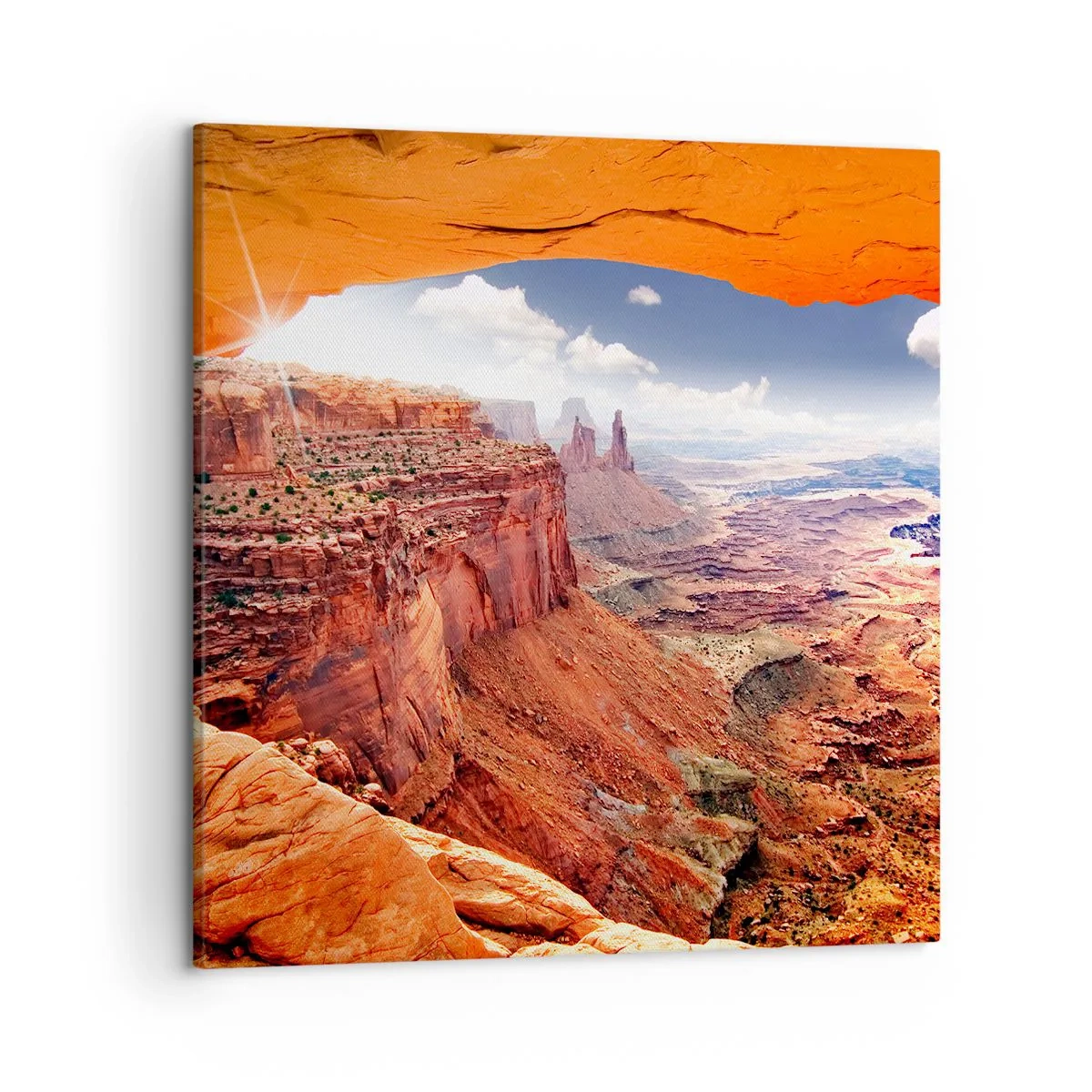 Tablou pe pânză - Sculptat de natura însăși - 50x50 cm