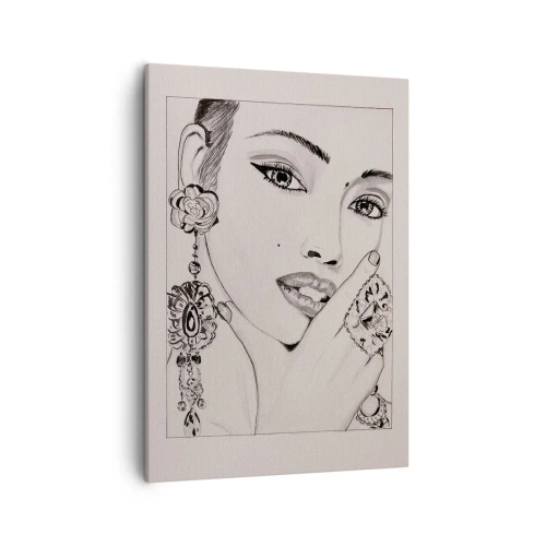 Tablou pe pânză - Cea mai frumoasă bijuterie - 50x70 cm