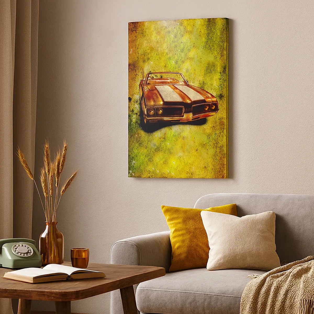 Tablou pe pânză - Puterea fermecătoare a formelor - 50x70 cm