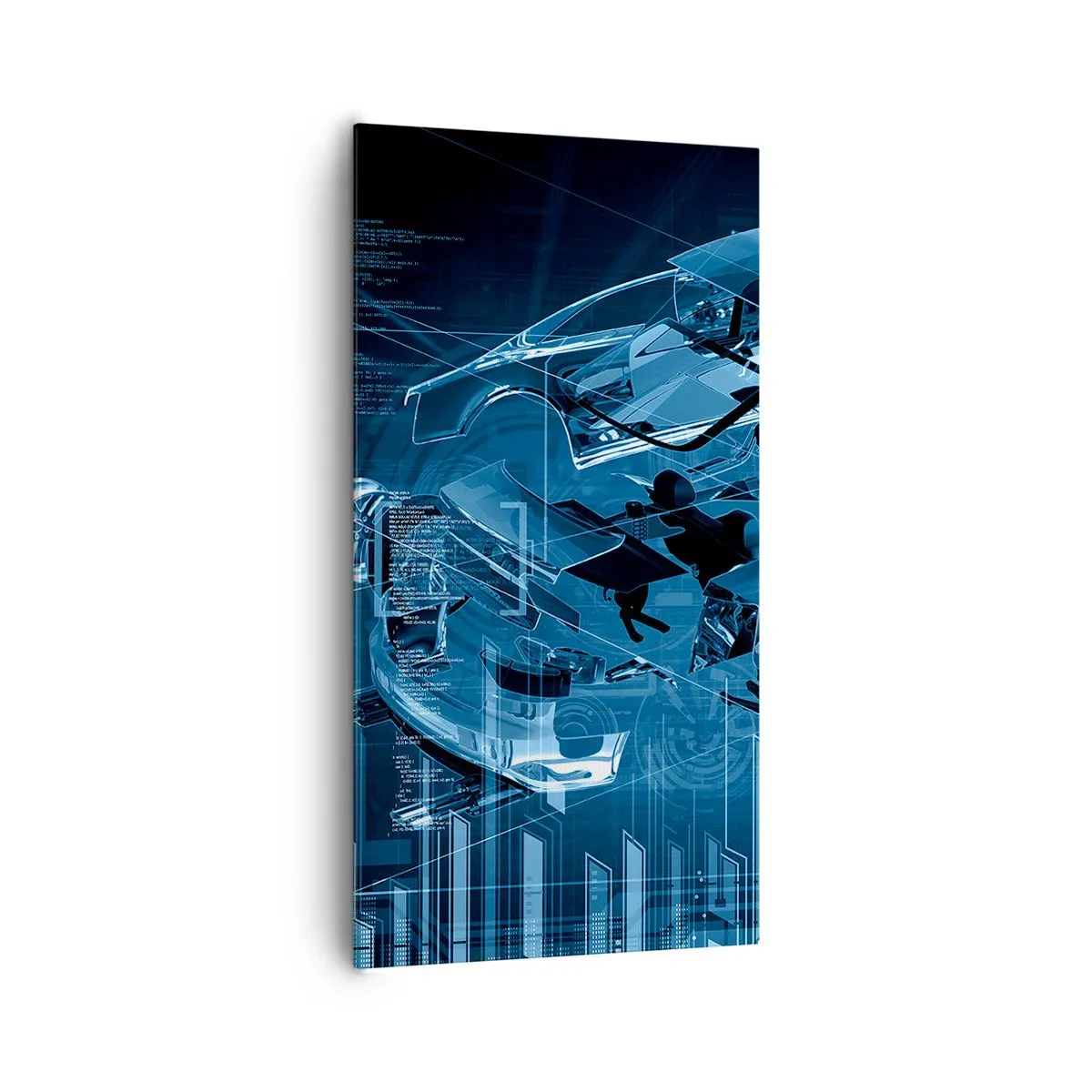 Tablou pe pânză - Anatomie inginerească - 65x120 cm