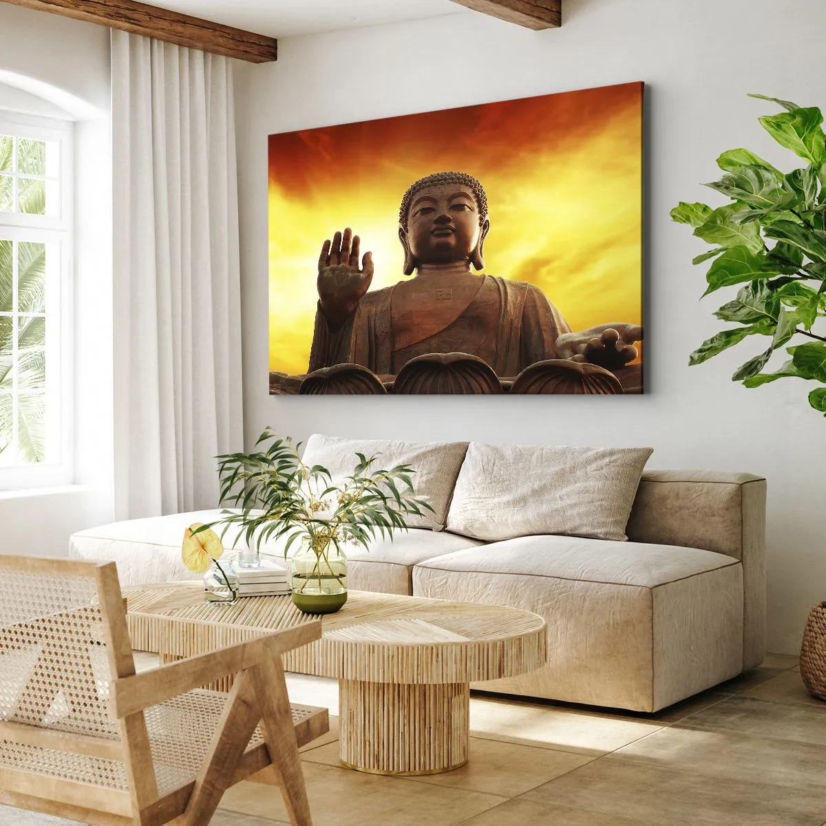 Tablou pe pânză - Pacea lumii - 120x80 cm
