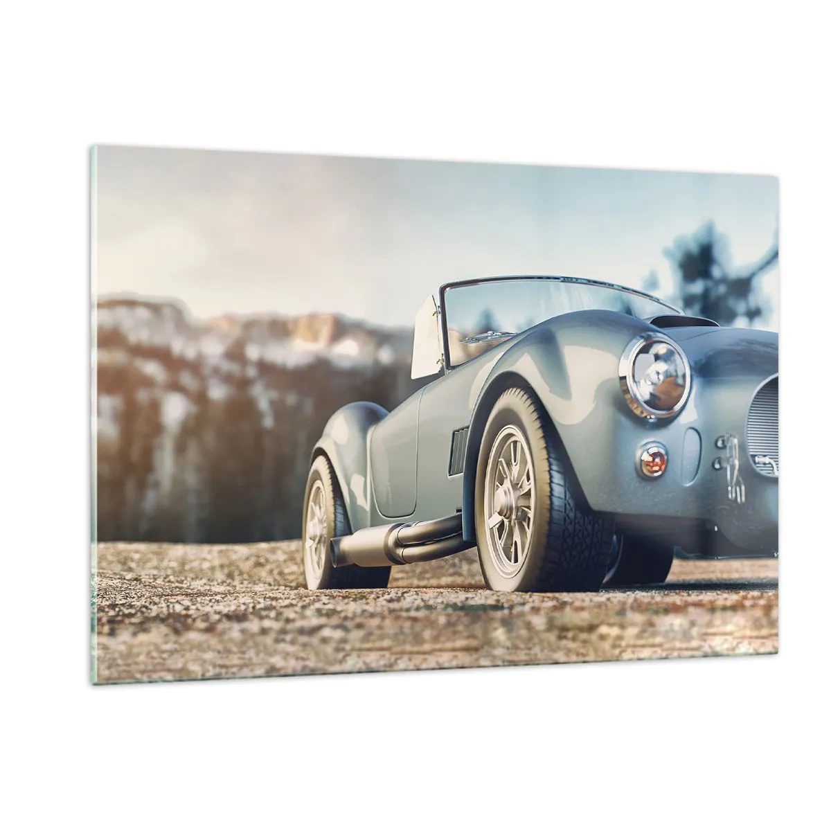 Tablou pe sticlă - Pentru că stilul contează - 120x80 cm