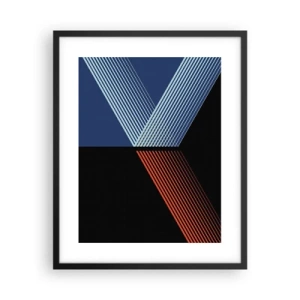 Poster în ramă neagră - O poveste simplă - 40x50 cm