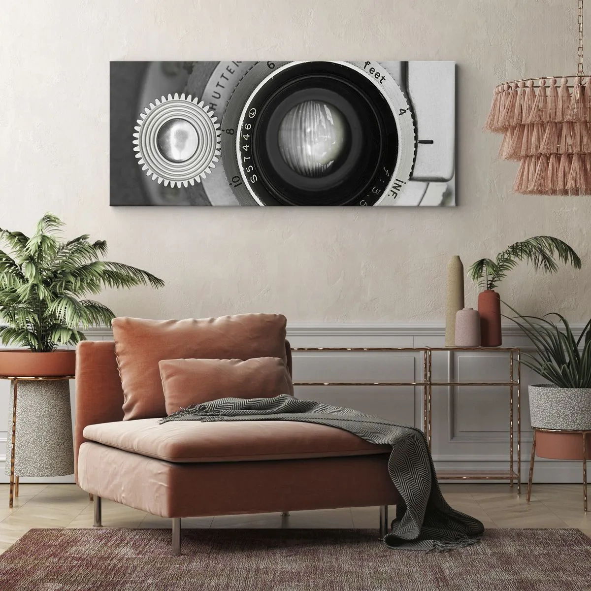 Tablou pe pânză - Povestea de la Hollywood - 100x40 cm
