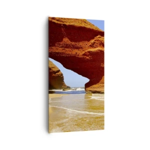 Tablou pe pânză - Apă și vânt de mii de ani - 65x120 cm