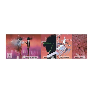 Mostră de Tapet Standard Eco - Este posibil să privești în interiorul tău? - Abstracția, Bucată, oameni - 100x30 cm