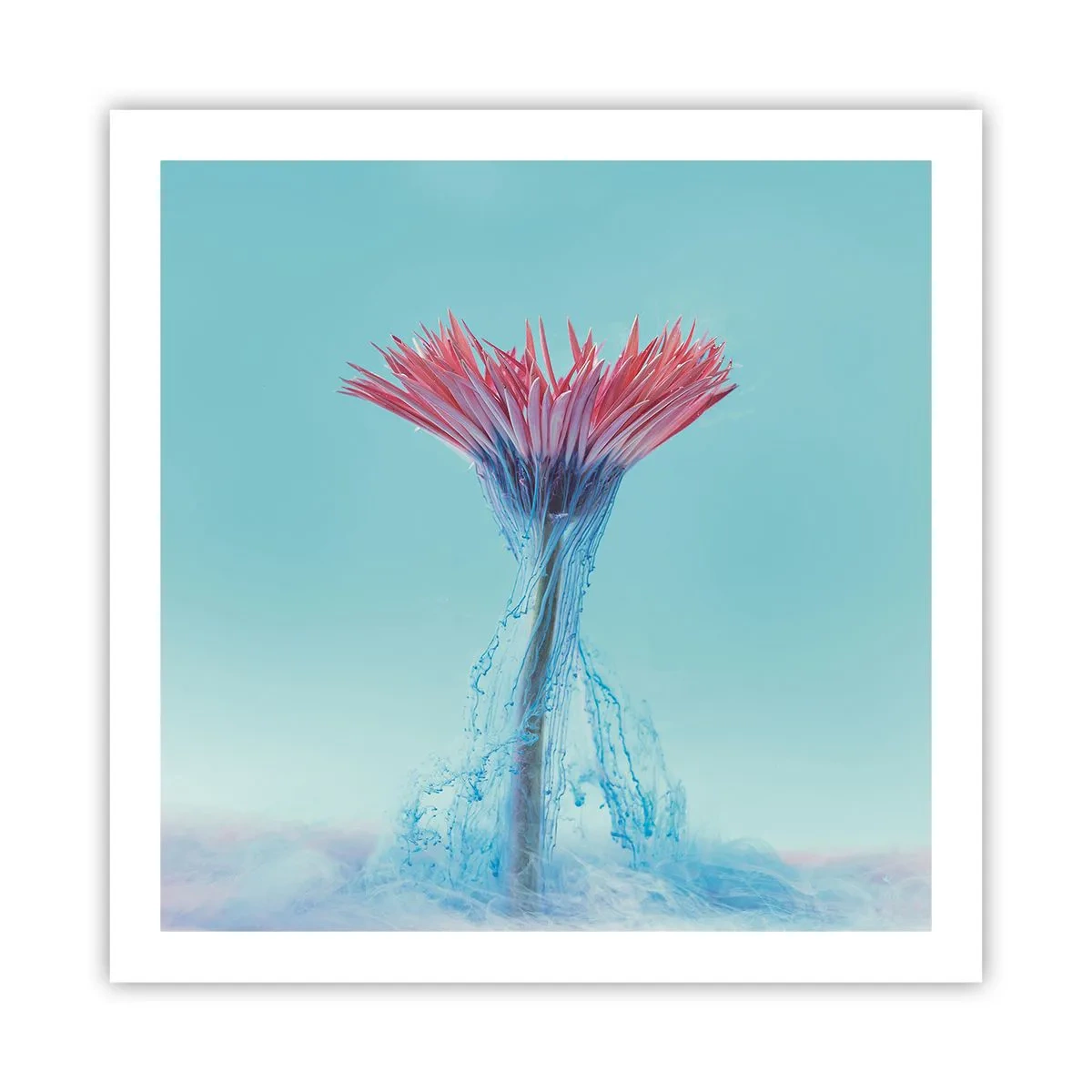 Poster - Într-o unduire revigorantă - 60x60 cm